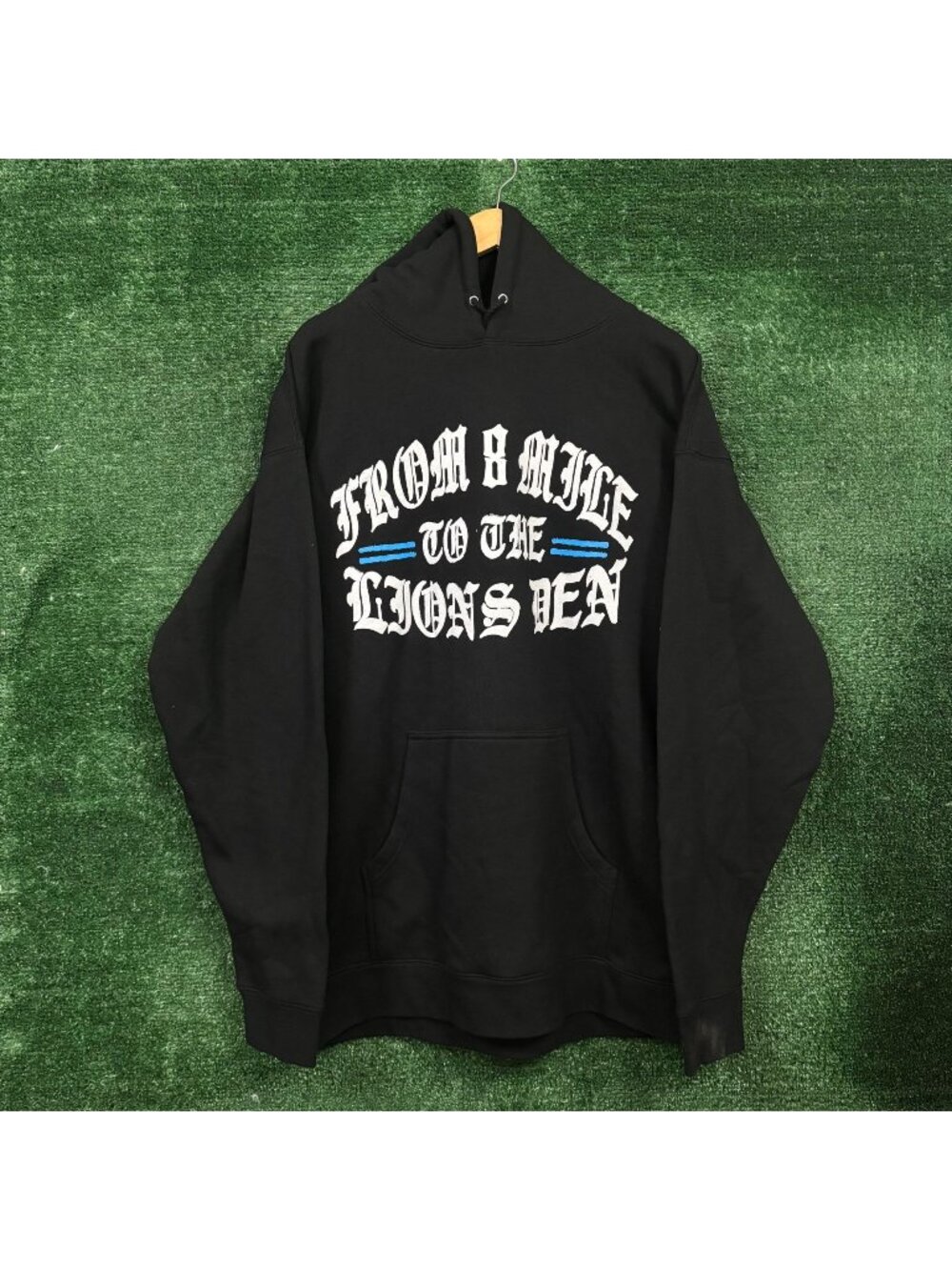 NFL NFC North Detroit Lions x Eminem Hip-Hop Hoodie Size Extra Large